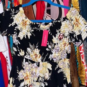 Floral dress NWT